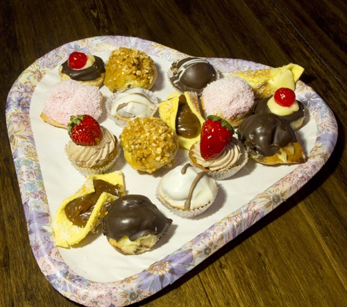 Platos Corazon Fantasía