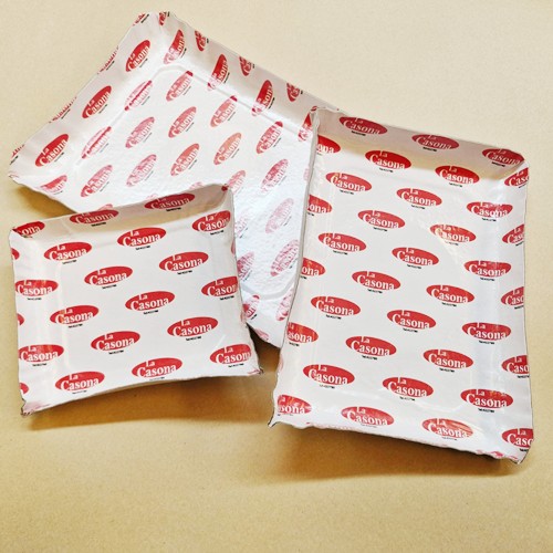 Bandejas Rectangulares Cartón Offset laminado con PP - Standard